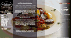 Desktop Screenshot of lacouronnerestaurant.com